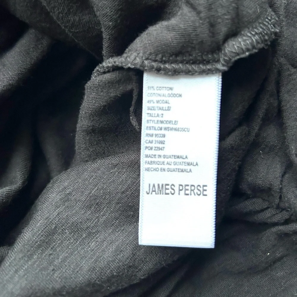 James Perse Sleeveless Black Dress
Ruched Sides Size 2 / medium standard - Picture 6 of 7